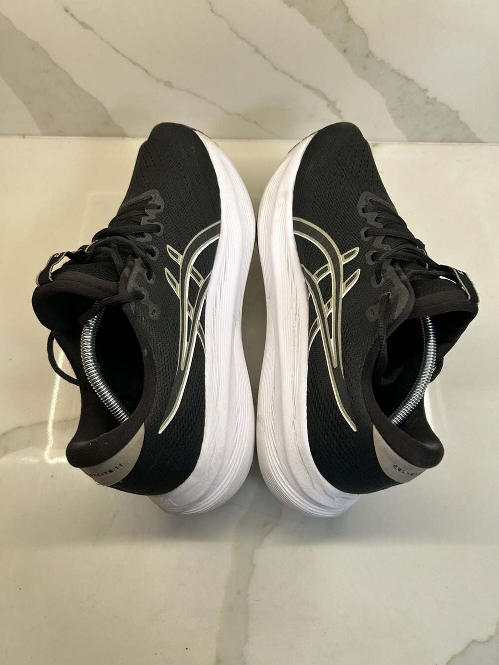 ASICS GEL-Excite 11 Black Silver Running Shoes (Size: 11) - Picture 3 of 5